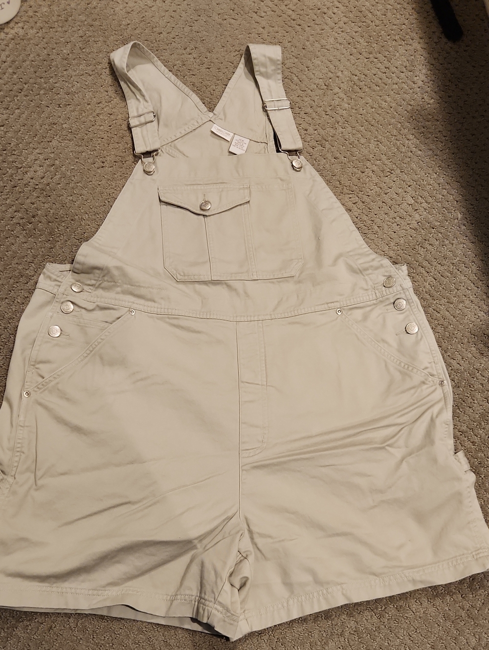 Vintage Cherokee Denim Shortalls, classic 1990s style Sz 18W